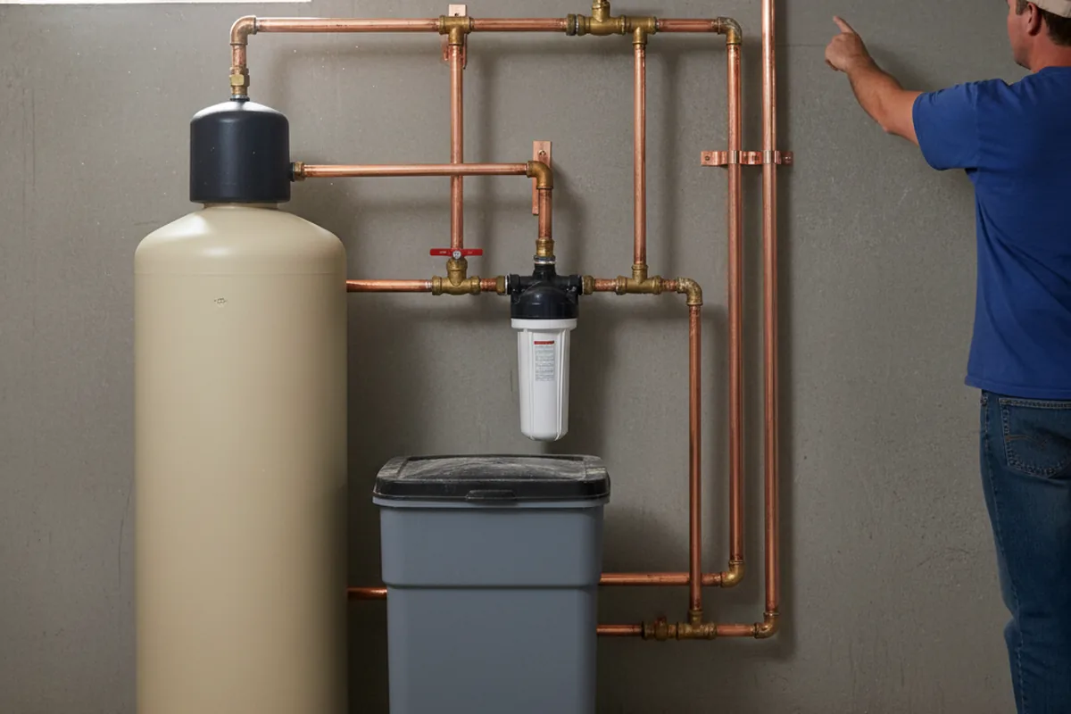 Whole-house water treatment system installed in Waldo
